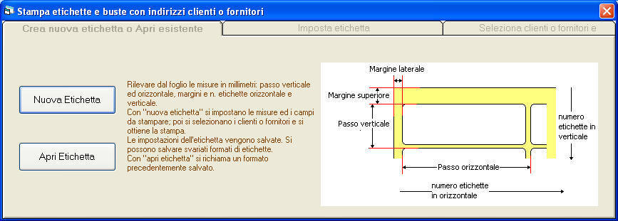 etichette