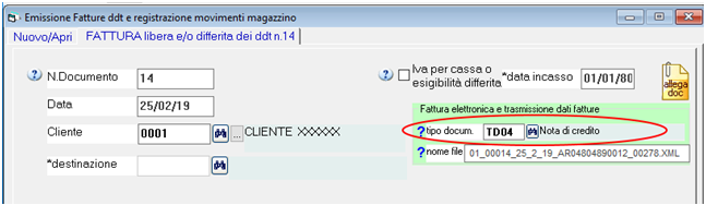Arrotondamento WinCoge