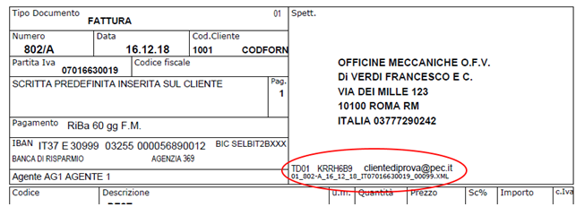 Fatturazione elettronica
