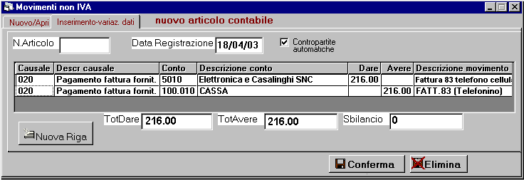 gestionale WinCoge contabilit fatturazione tracciabilit